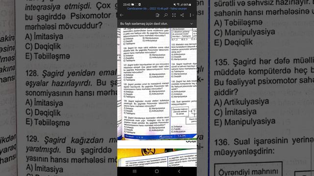 90-180 Taksanomiya test banki (yeni) смотреть онлайн