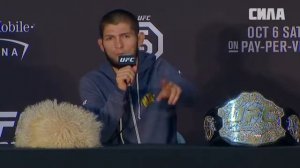 ВСЯ ПРАВДА! ПОЧЕМУ ХАБИБ ПРЫГНУЛ ЗА РИНГ! БОЙ КОНОРА И ХАБИБА. UFC FIGHTHABIB VS KONOR