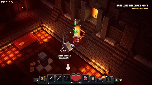Minecraft Dungeons ep 19 Fiery forge adventure 4 difficulty смотреть онлайн
