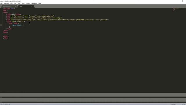 Как изменить шрифт сайта в html? смотреть онлайн