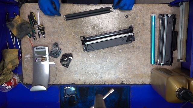 #154 Заправка HP W1105A \ W1106A \ W1107A | HP 105a \ 106a \ 107a для принтера HP 107 \ 135 \ 137 смотреть онлайн