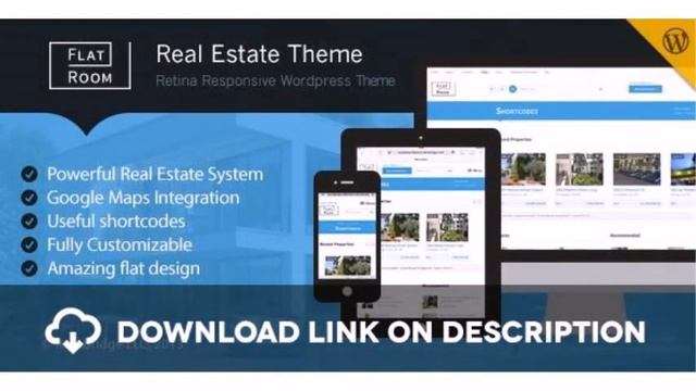 FlatRoom â€” Responsive Real Estate WordPress Theme Free Download смотреть онлайн