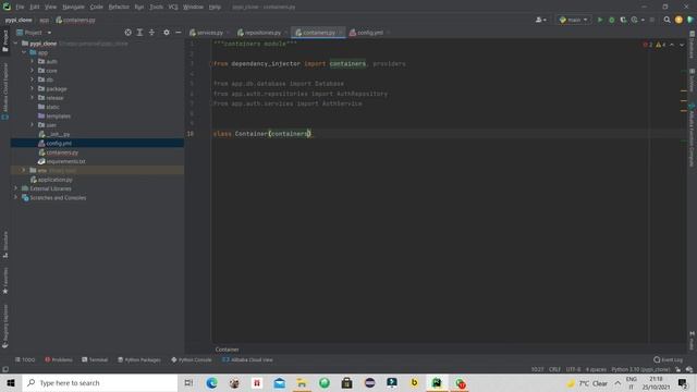 ?PYPI CLONE avec FastAPI + Dependency Injection +Docker: création du conatiner [13/50]? смотреть онлайн