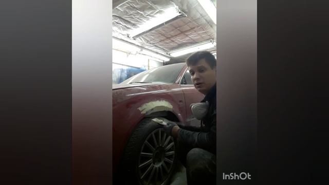 Как быстро вывести кантик на крыле, шпатлевкой