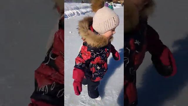 Виталинкин ТВ... 8 Марта каток г.Долгопрудный Московская обл. смотреть онлайн