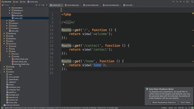 5- Laravel || Route, View, Controller عناصر التحكم смотреть онлайн