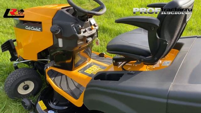 Садовый трактор Cub Cadet XT3 QR106 E - топовая модель в модельном ряду садовых тракторов Cub Cadet смотреть онлайн