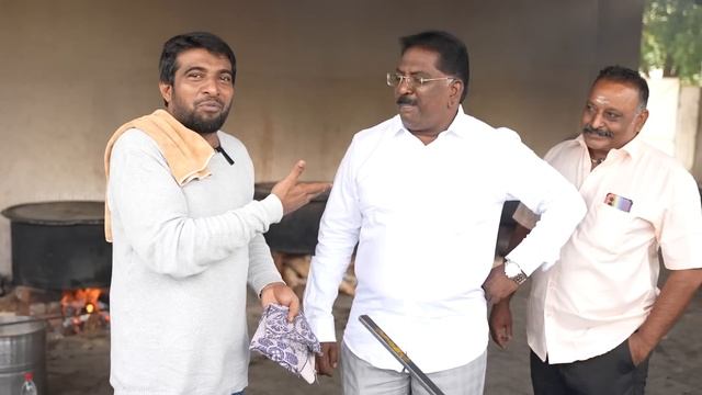 Madurai Marriage Biryani Cooking vlog | 225Kg Bulk Biryani Cooking with Jabbar Bhai... смотреть онлайн