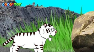 Mom, I love you forever! white tiger miss her motherㅣanimals cartoon for childrenㅣCoCosToy