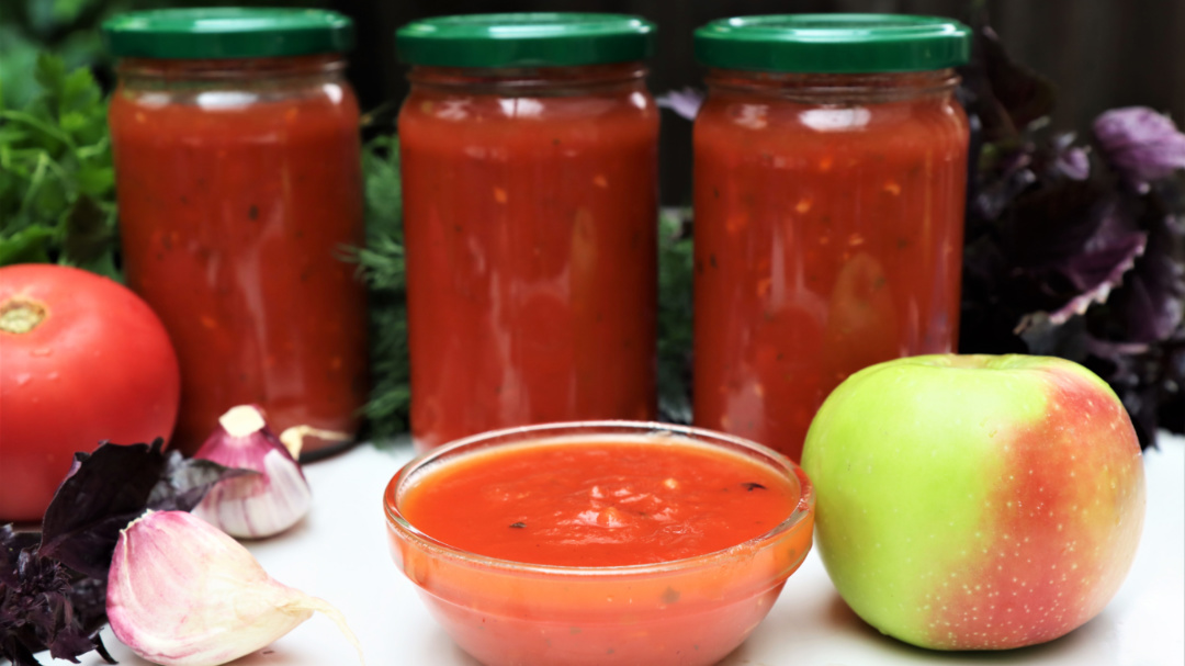 Можно есть ложками. Вкуснейший, густой, домашний кетчуп смотреть онлайн