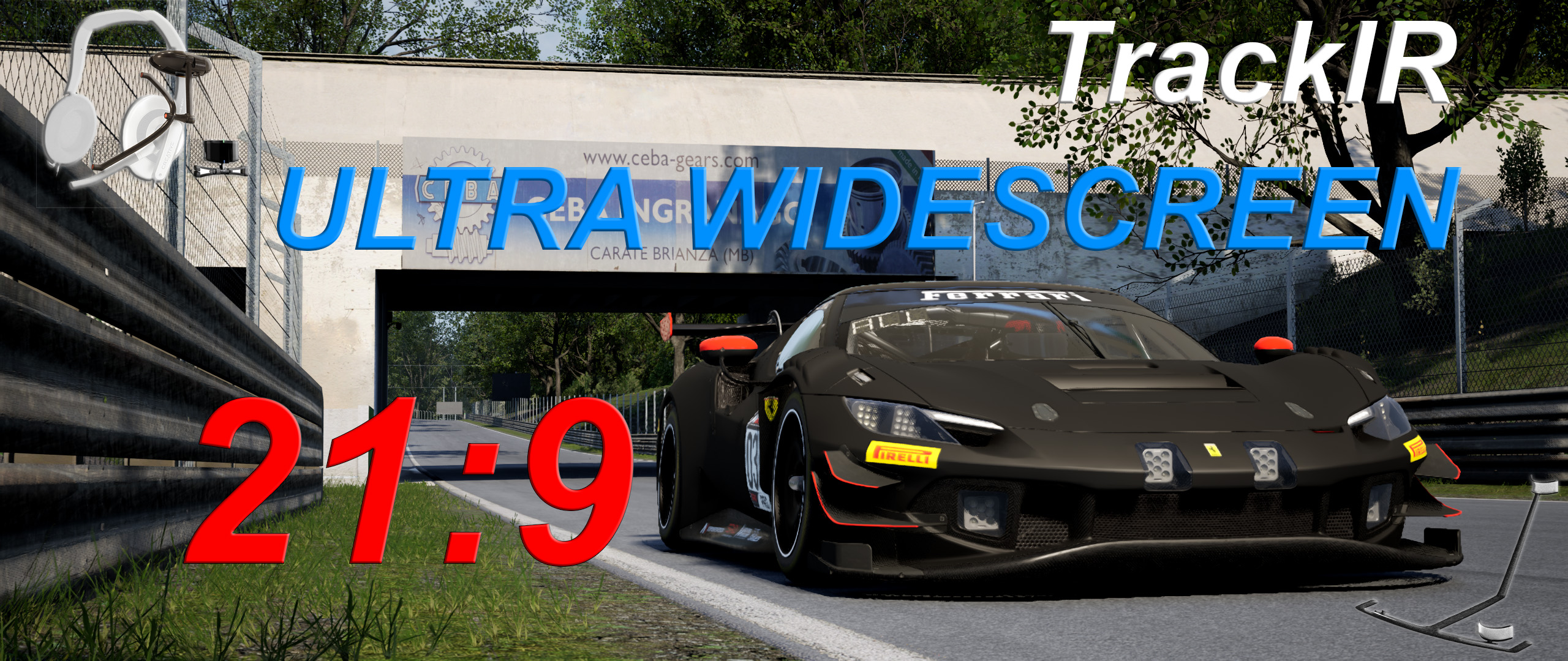 Новичок в #ACC - 1.52.475 - одиночная практика | Monza | Moza R5 | TrackIR