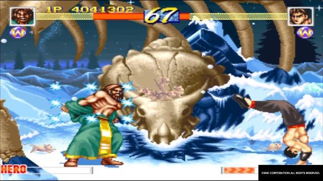 ACA NEOGEO WORLD HEROES PERFECT Rasputin playthrough смотреть онлайн