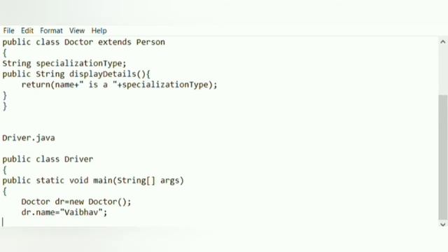 Person is a Doctor-Abstract Java Program смотреть онлайн
