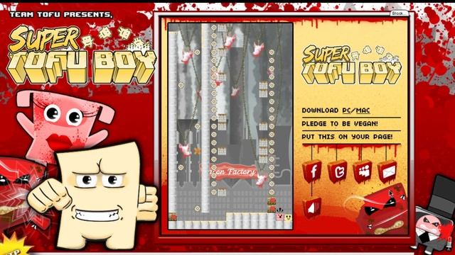 Super Tofu Boy :: PETA GAMES :: 2 смотреть онлайн