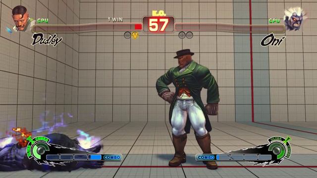 Dudley vs Oni (Hardest AI) - Street Fighter All Characters Unlock смотреть онлайн