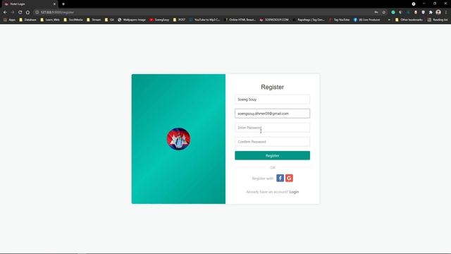 Login Sign Customize controller Laravel 8 | Hotel Management смотреть онлайн