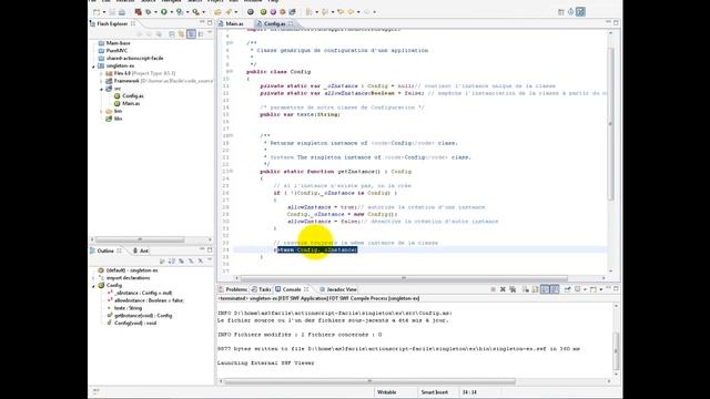 Utiliser le pattern Singleton en ActionScript 3 смотреть онлайн