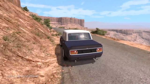 Realistic High Speed Crashes #30 - BeamNG Drive смотреть онлайн