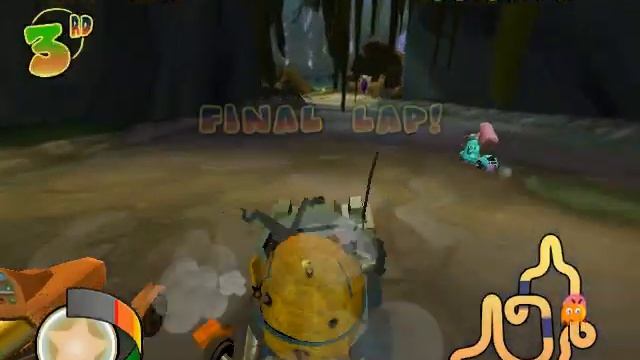 Pac-Man World Rally - Rally Cup (Easy - Toc-Man)