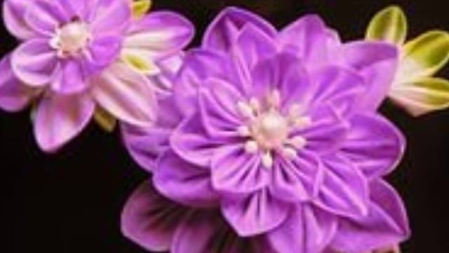 цветы из ленточек своими руками смотреть онлайн