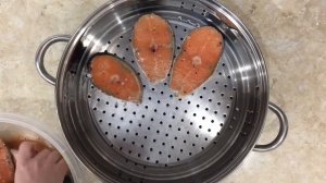Рецепт вкусной красной рыбы на пару. Как приготовить красную рыбу. Семга на пару