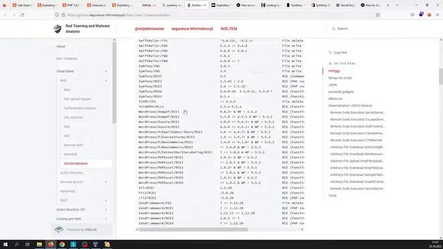 Web Security Academy #094 Exploiting PHP deserialization with a pre built gadget chain смотреть онлайн