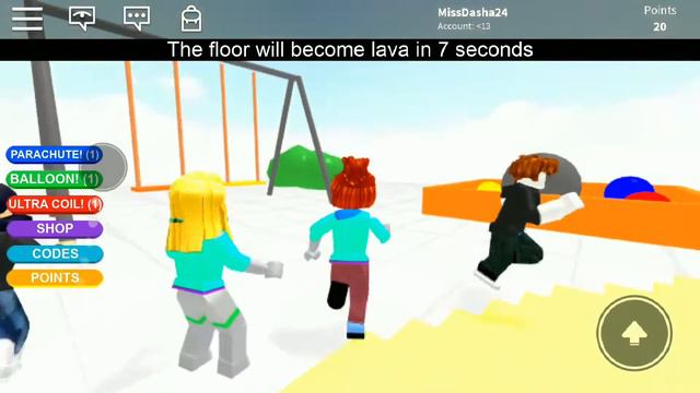 Играю в игру в ROBLOX в игру "ПОЛ ЕТО ЛАВА" смотреть онлайн