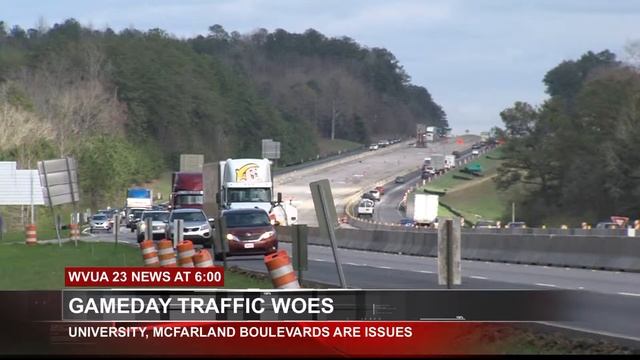 GAME DAY TRAFFIC TROUBLES FOR TUSCALOOSA смотреть онлайн