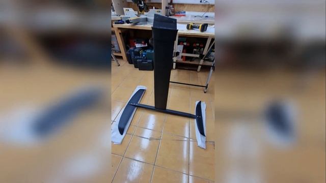 Распаковка тест Китайского Гидрофойла для виндсёрфинга с Алиэкспресса за 500 баксов 100% карбон смотреть онлайн