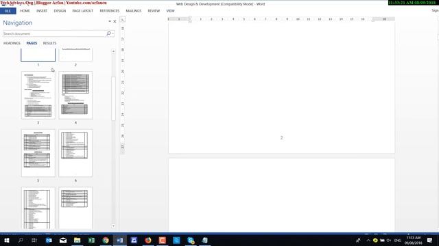 How to Delete an Unwanted Blank Page in Word | ms word 2013 смотреть онлайн