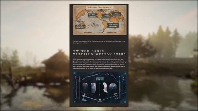 New World MMORPG Launch Details ► Small Potential Issues, Pre Download, Server Openings, Cosmetics смотреть онлайн