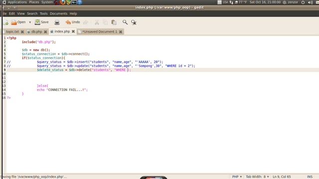 php oop แบบง่ายๆ ตอน 28 db delete смотреть онлайн