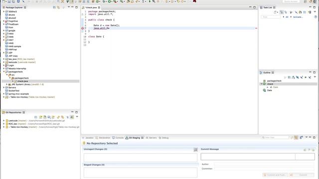 Java: class with same name смотреть онлайн