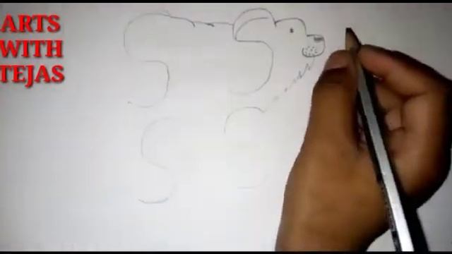 How to draw ice bear || Easy bear ? sketch || How to draw bear into 'S' || Easy bear || Tejas Patwa смотреть онлайн
