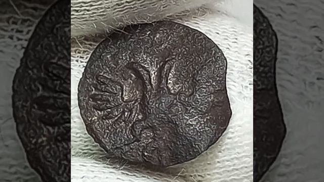 Полушка 1721 года. Петр 1.