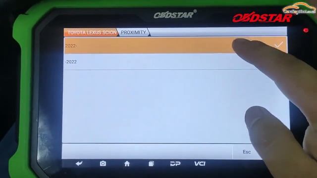 How OBDSTAR X300 DP Plus Program 2022 Toyota Corolla Cross AKL by TOYOTA-30PIN Cable? - Cardiagtool смотреть онлайн