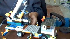 кран из лего  2часть