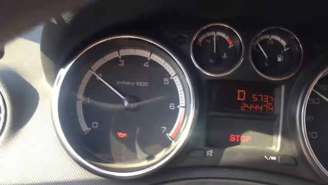 давление масла ep6 peogeot 308 смотреть онлайн