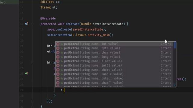 Passing Edit Text Value From One Activity to Another Activity | Android Studio Tutorial смотреть онлайн