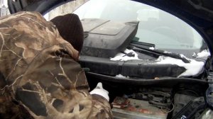 Как промыть дроссельную заслонку. Мотор К9К732! Самому!