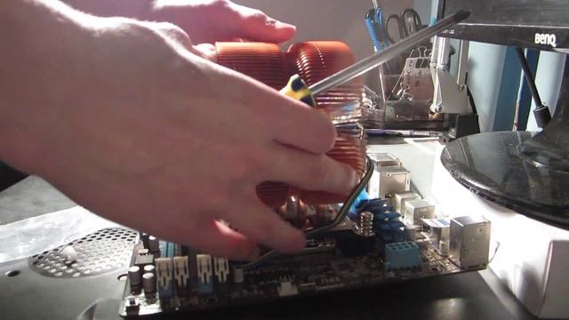Установка кулера Zalman CNPS9500 смотреть онлайн