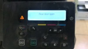 How to Fix Rear Door Open Error in HP Color LaserJet Pro MFP M176n And CP1025?