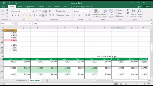 231 How to create a conditional formatting legend in Excel 2016 смотреть онлайн