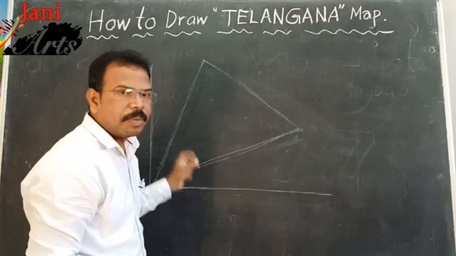 How to Draw Telangana map Step By Step смотреть онлайн