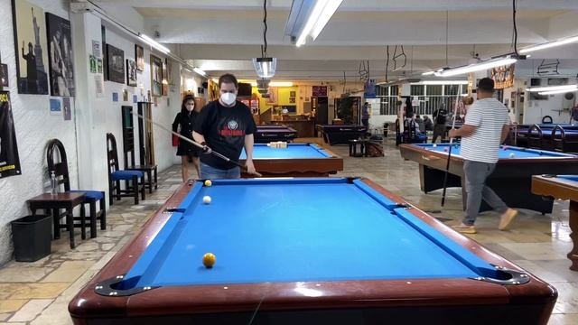 Pool trickshots 15 Bank/kick shots from the WPA artistic pool program смотреть онлайн