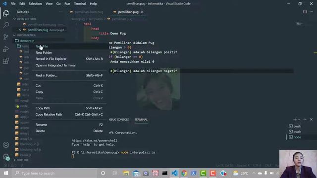 #37. Pemilihan didalam Pug Node.js смотреть онлайн