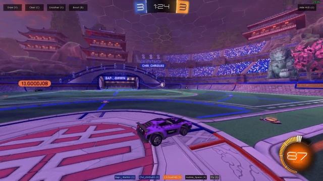 Как ПЕРЕСТАТЬ ТОРОПИТЬСЯ в 2v2 и Начать Подниматься! | Рокет Лига Анализ Реплея Чемп 1 смотреть онлайн