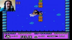 Прохождение на Денди - Кот Феликс