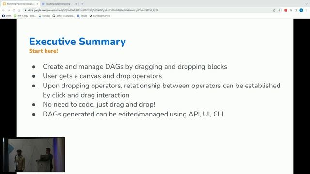 Sketching Pipelines Using DAG Authoring UI смотреть онлайн