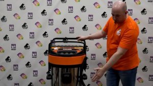 Пылесос 703WD 3 турбины 70л Русский Мастер